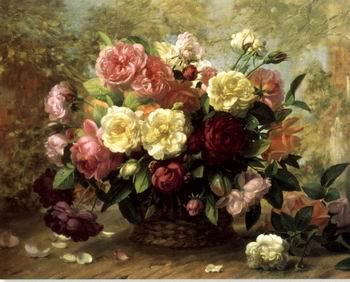 unknow artist Floral, beautiful classical still life of flowers.085 oil painting image